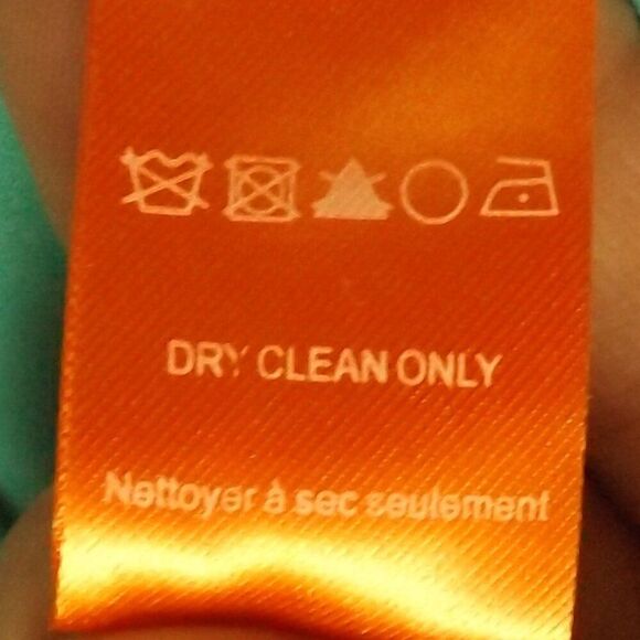 HALE BOB Top, M, Silk Layered Tank, Flutter Sleeves, V-neck, Blue/Green, Beaded - Picture 12 of 12